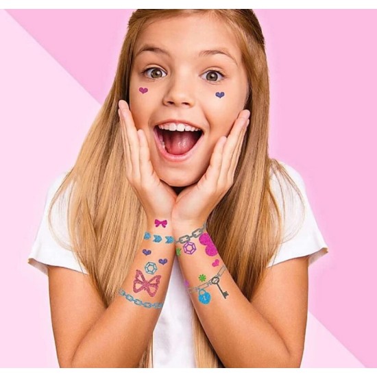 Tattoo rinkinys Glitter Tattoo Kit Fashion, 187 vnt.