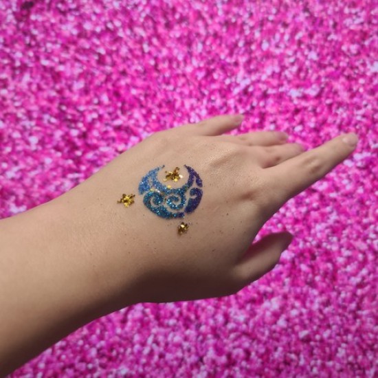Tattoo rinkinys Glitter Tattoo Kit Fashion, 187 vnt.