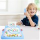 Montessori vaikų magnetinė lenta „Magpad“, Rabbit Mėlyna, 46.5 cm