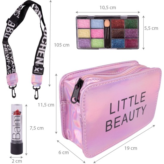 Makiažo ir nagų dekoravimo rinkinys su nagų džiovintuvu vaikams “ Little Beauty ” 
