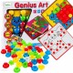 Lavinamoji kūrybinė mozaika mažyliams "Genius Art"