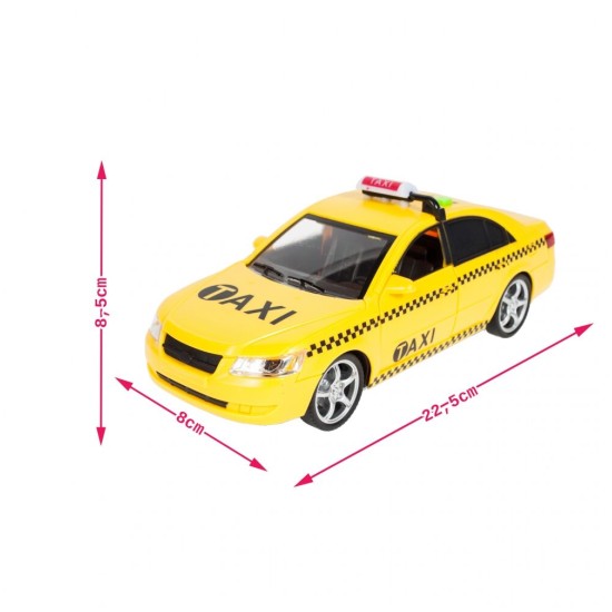 Žaislinis Taksi automobilis su garsais ir šviesa