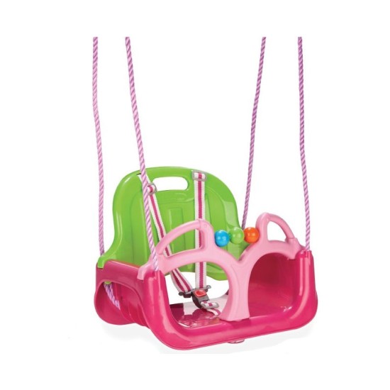Vienvietės plastikinės sūpynės 3in1 “Woopie“ 