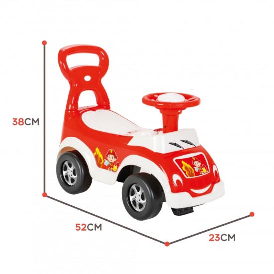 Mašinėlė - stumdukas Woopie 3in1 Red