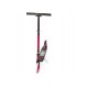 Aliuminis paspirtukas RAVEN STRAIGHT BLACK/PINK su dideliais 20 cm. ratais 