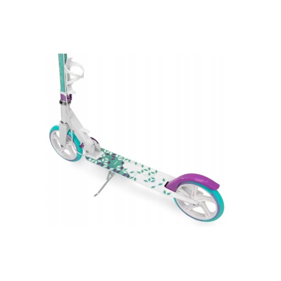 Aliuminis paspirtukas RAVEN MARITA su dideliais 20 cm. ratais Handbrake