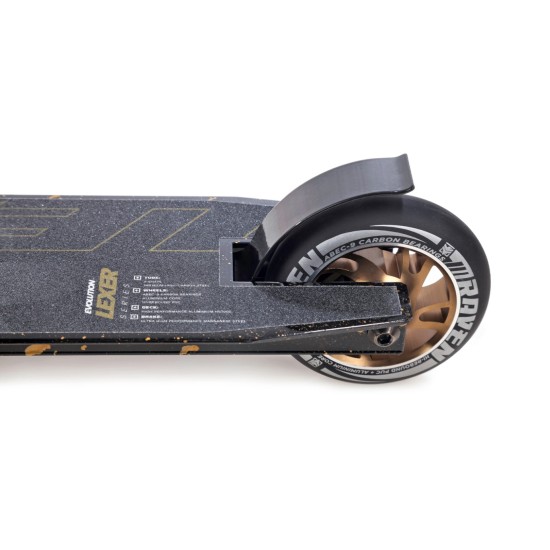 Paspirtukas Raven Evolution Lexer Gold 100mm