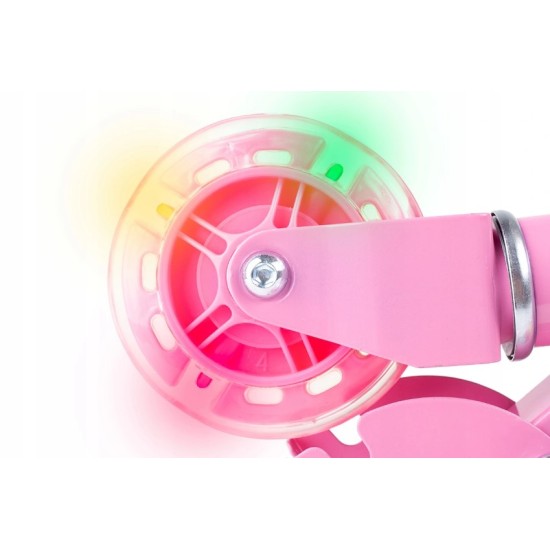 Paspirtukas scooter su led ratais Rose