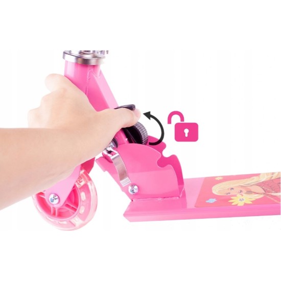 Paspirtukas scooter su led ratais Rose