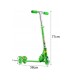Paspirtukas scooter su led ratais Green
