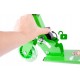 Paspirtukas scooter su led ratais Green