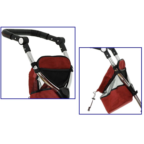 Triratis dviratis Trike Fix V3, Raudonas