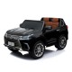 Dvivietis elektromobilis vaikams Lexus DK LX570 4x4 juodas