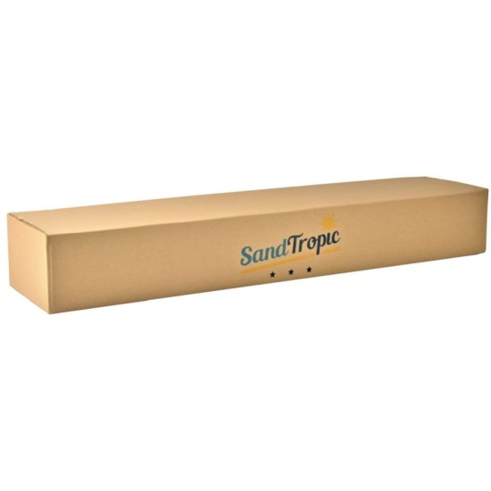 Smėlio dėžė, 150 x 150 x 20 cm. su suoliukais ir dangčiu "Sand Tropic"