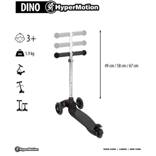 Triratis paspirtukas scooter DINO