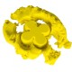 Natūralus kinetinis geltonas smėlis 1 kg. 
