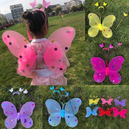 Drugelio sparnai „ Fairy wings “, 3 dalys