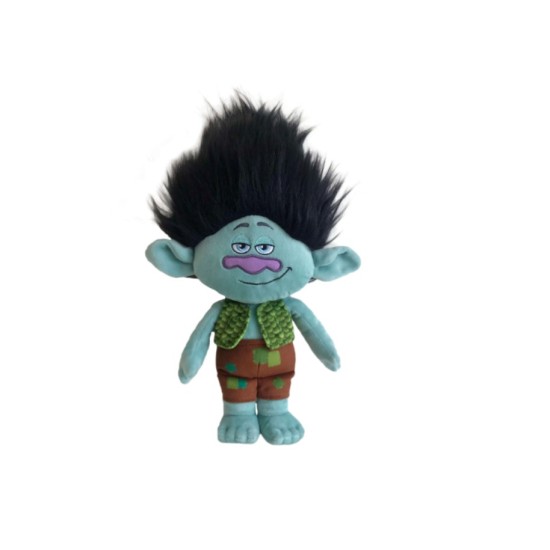 Pliušinis žaislas DreamWorks Trolls, mėlynas, 30 cm.