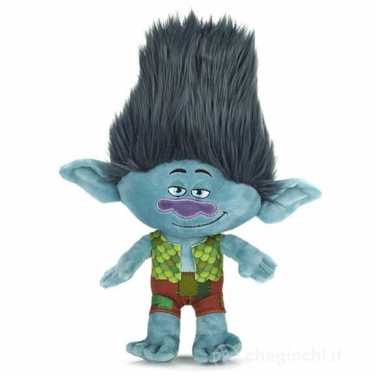 Pliušinis žaislas DreamWorks Trolls, mėlynas, 30 cm.