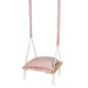 Vienvietės medinės sūpynės Deluxe Rose