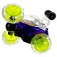 360° akrobatinis automobilis su pulteliu CRAZY TWISTER ir ledinėmis šviesomis 