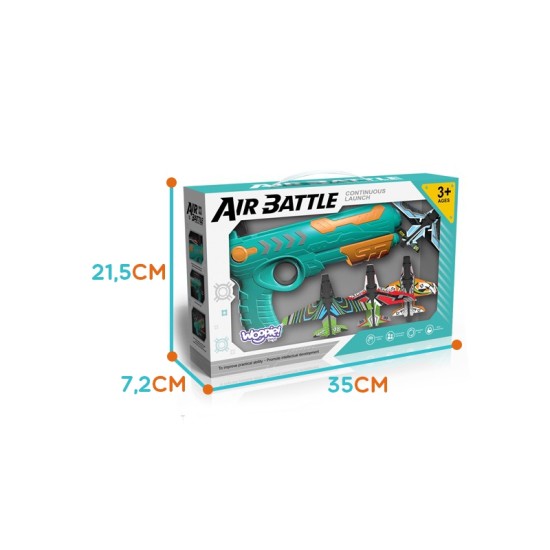 Žaislinis šautuvas su 4 lėktuvais "Air Battle"