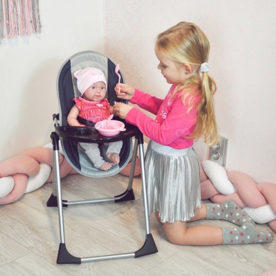 Maitinimo kėdutė lėlei WOOPIE Royal 5in1