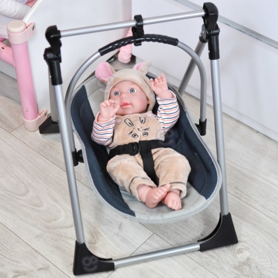 Maitinimo kėdutė lėlei WOOPIE Royal 5in1