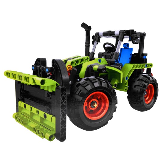 Traktorius - Konstruktorius 2in1, 348 elementai