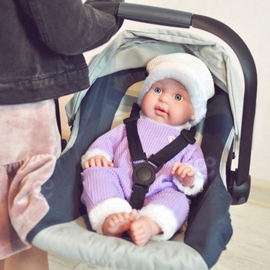 Woopie Royal Lėlių automobilinė kėdutė/nešioklė 33-48 cm. lėlei 