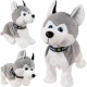 Interaktyvus minkštas Šuniukas, Husky