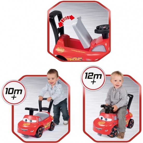 Smoby mašinėlė - stumdukas Žaibas Makvynas CARS 3  