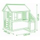 Vaikų žaidimų namelis su virtuvėle Smoby Pretty Playhouse + Summer Kitchen