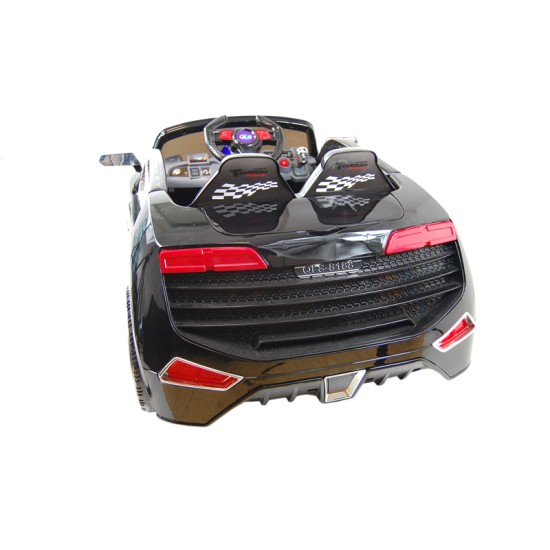 Elektromobilis vaikams ROADSTER EXCLUSIVE Lakuotas QLS8188 Black