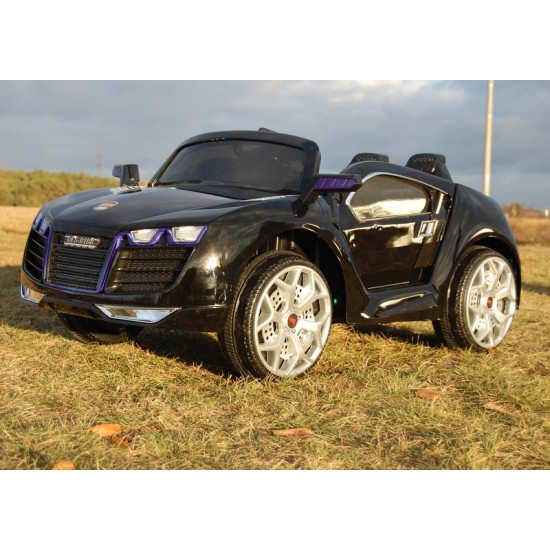 Elektromobilis vaikams ROADSTER EXCLUSIVE Lakuotas QLS8188 Black