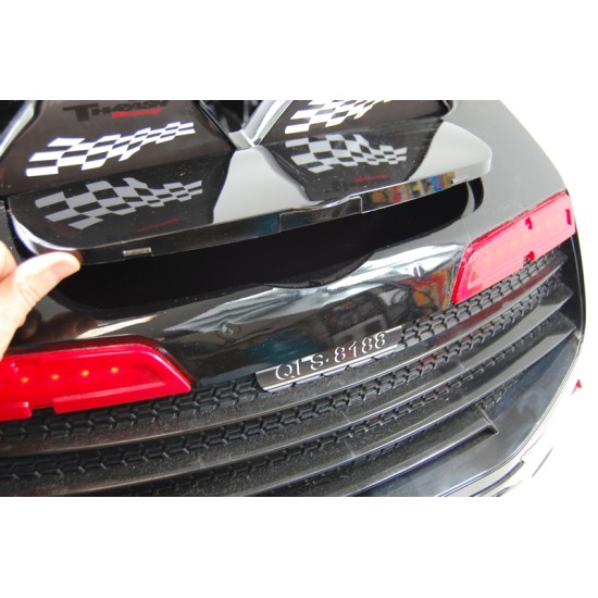 Elektromobilis vaikams ROADSTER EXCLUSIVE Lakuotas QLS8188 Black