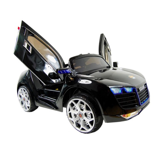 Elektromobilis vaikams ROADSTER EXCLUSIVE Lakuotas QLS8188 Black