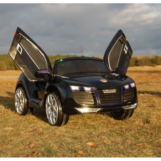 Elektromobilis vaikams ROADSTER EXCLUSIVE Lakuotas QLS8188 Black