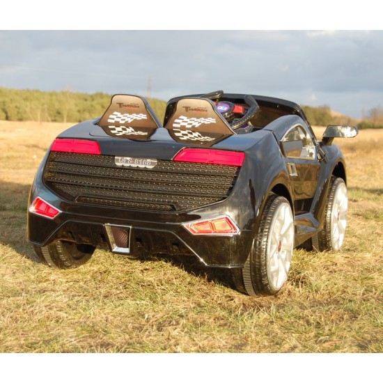 Elektromobilis vaikams ROADSTER EXCLUSIVE Lakuotas QLS8188 Black