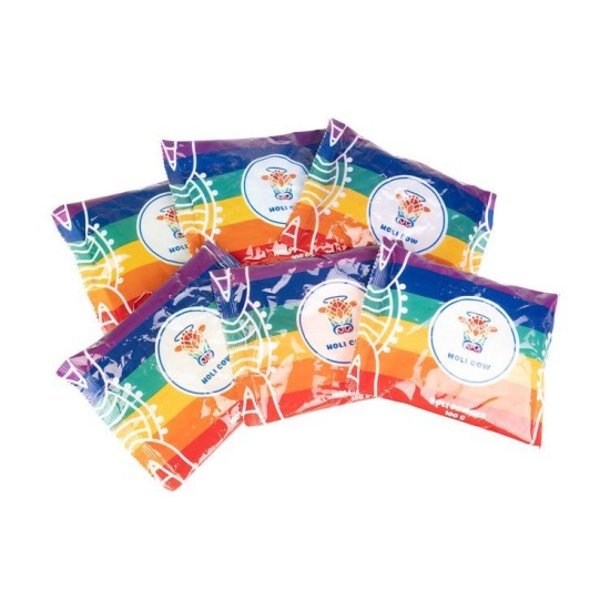 Spalvingi Holi milteliai – rinkinys 6x100g.