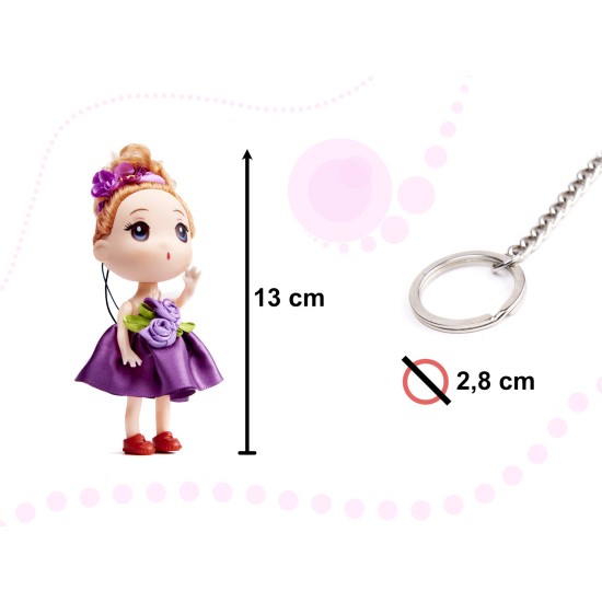 Lėlyčių rinkinys 4 vnt 12 cm.