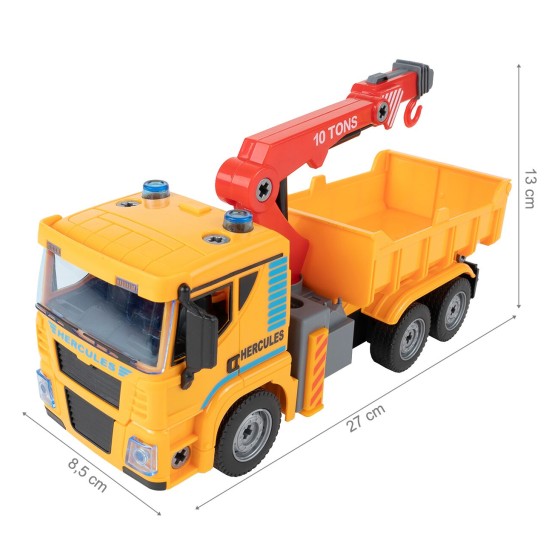 Kranas - automobilis su lagaminu, 104 dalys