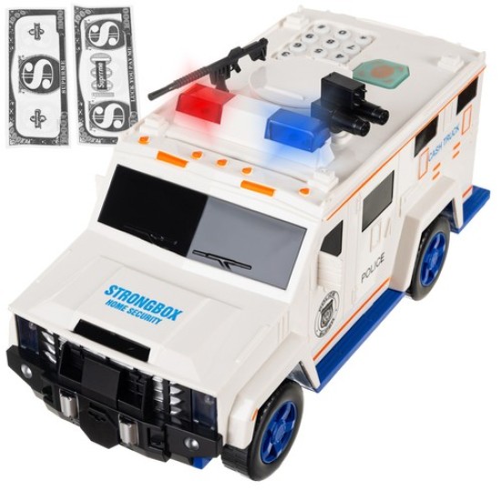 Policijos automobilis taupyklė "Cash Truck"