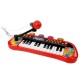 Vaikiškas pianinas - sintezatorius su mikrofonu ir kėdute - RedBlack