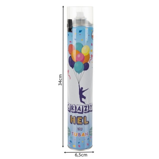 Helio dujų balionėlis balionams ” Crazy Hel ”