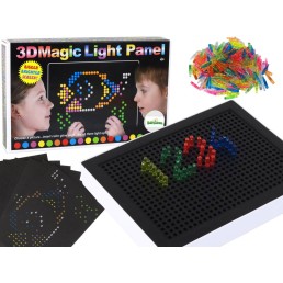 3D magiška šviečianti lentelė