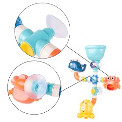 Vonios žaisliukų rinkinys su piltuvėliu “ Play ” 