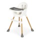 Maitinimo kėdutė Ecotoys White