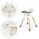 Maitinimo kėdutė Ecotoys White