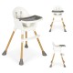 Maitinimo kėdutė Ecotoys White